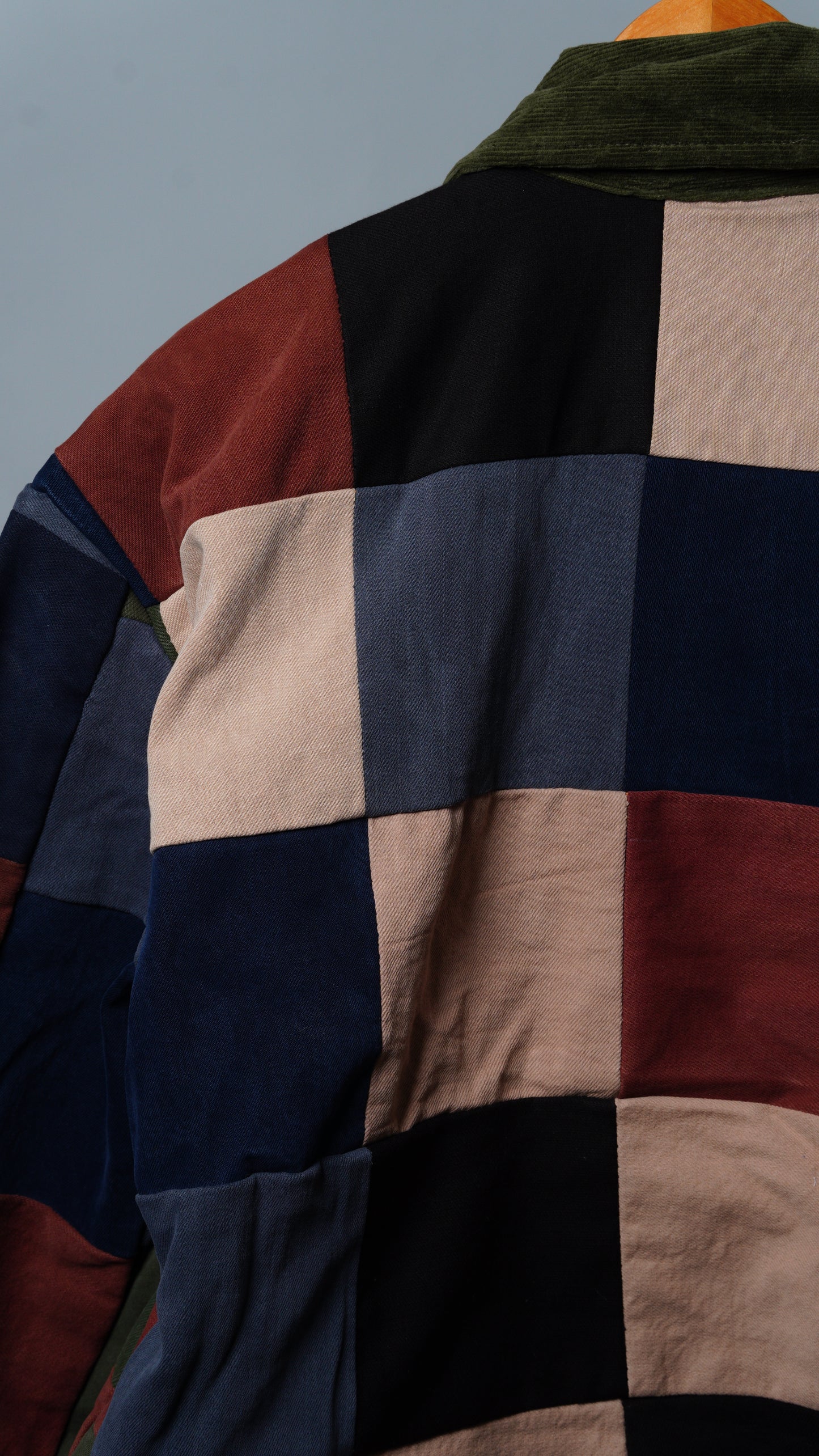 Upcycled Patchwork Jacket Size M