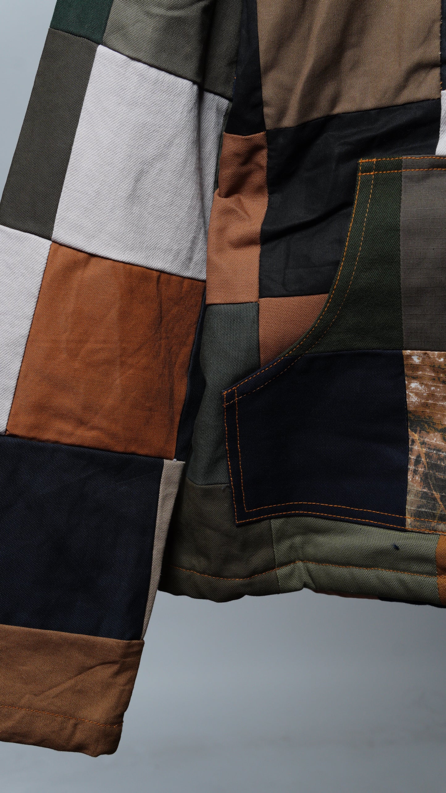 Upcycled Patchwork Jacket Size L