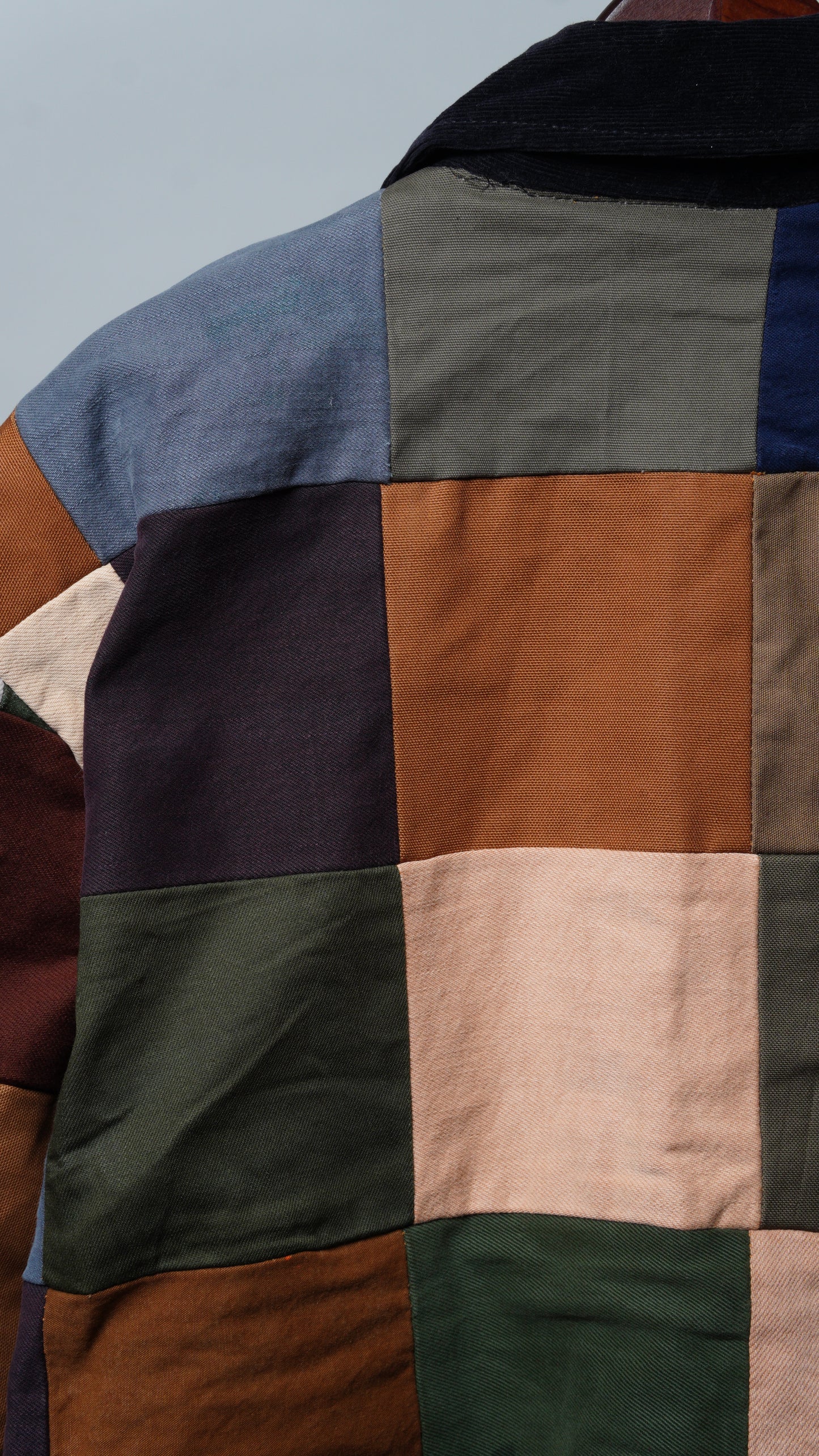 Upcycled Patchwork Jacket Size L