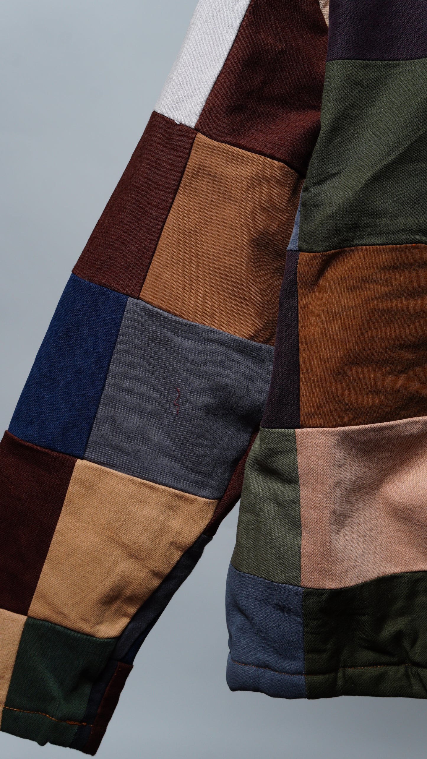 Upcycled Patchwork Jacket Size L