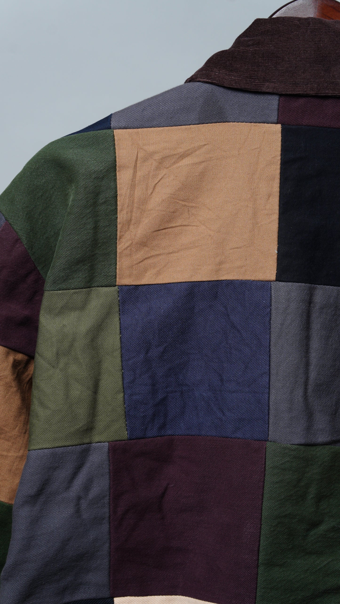 Upcycled Patchwork Jacket Size S