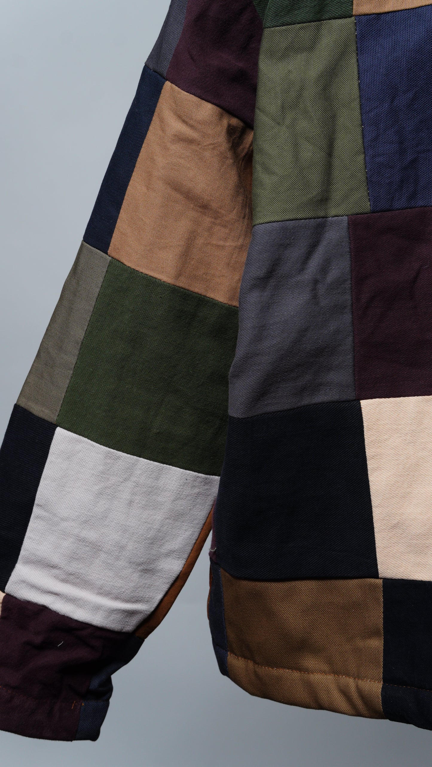 Upcycled Patchwork Jacket Size S