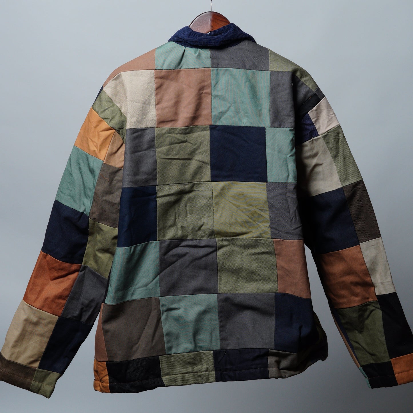 Upcycled Patchwork Jacket Size XL