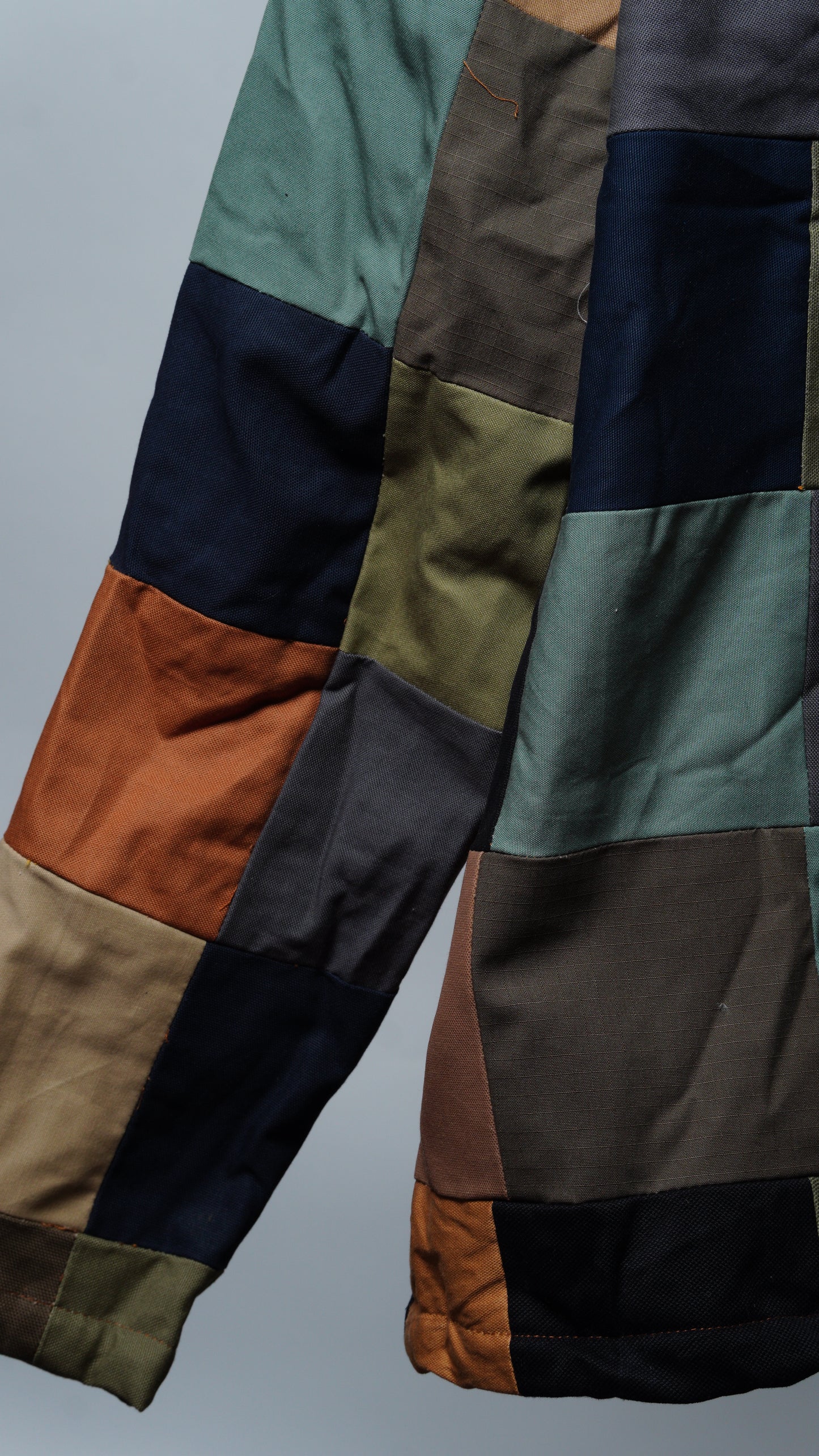 Upcycled Patchwork Jacket Size XL