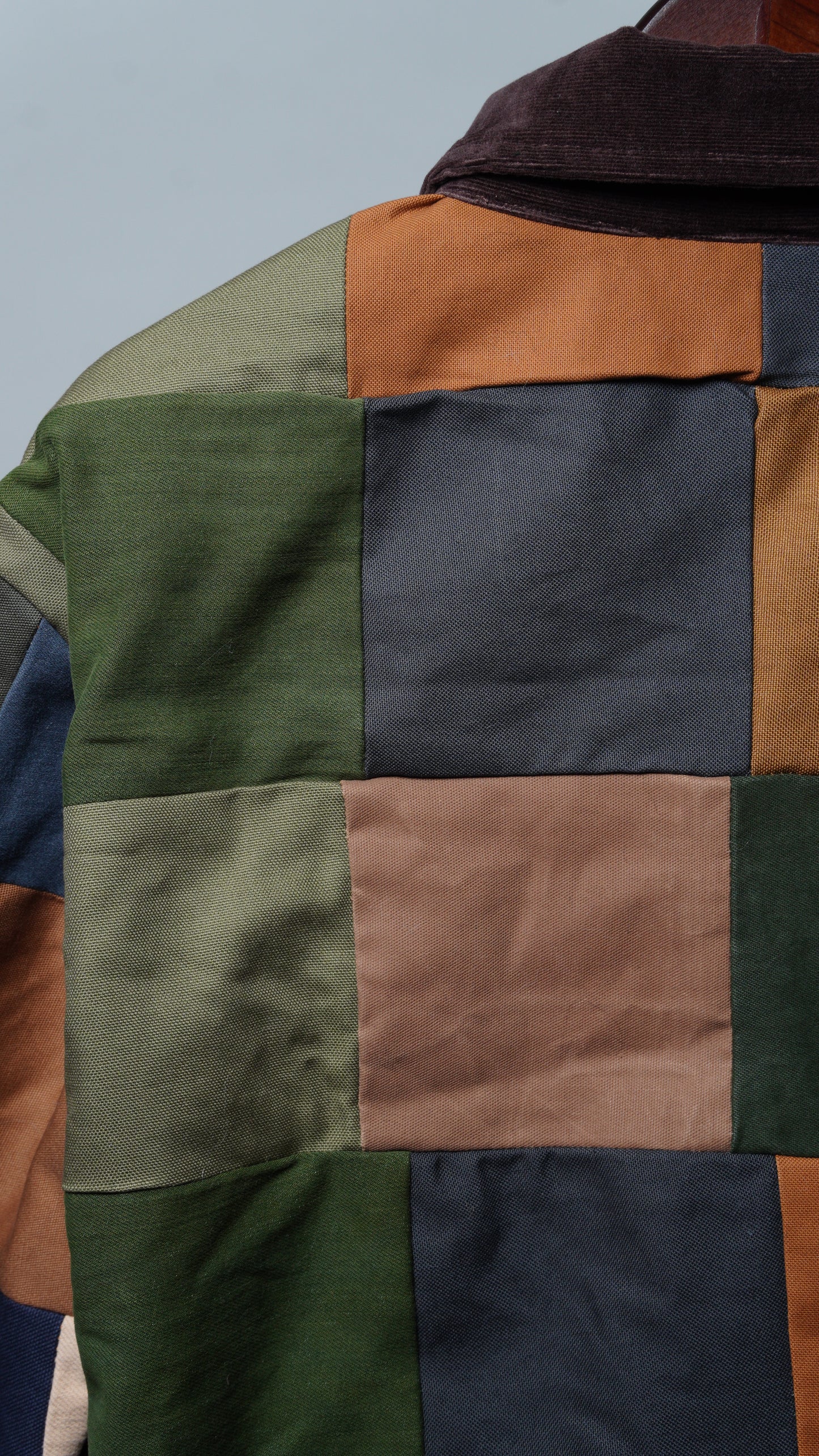 Upcycled Patchwork Jacket Size S