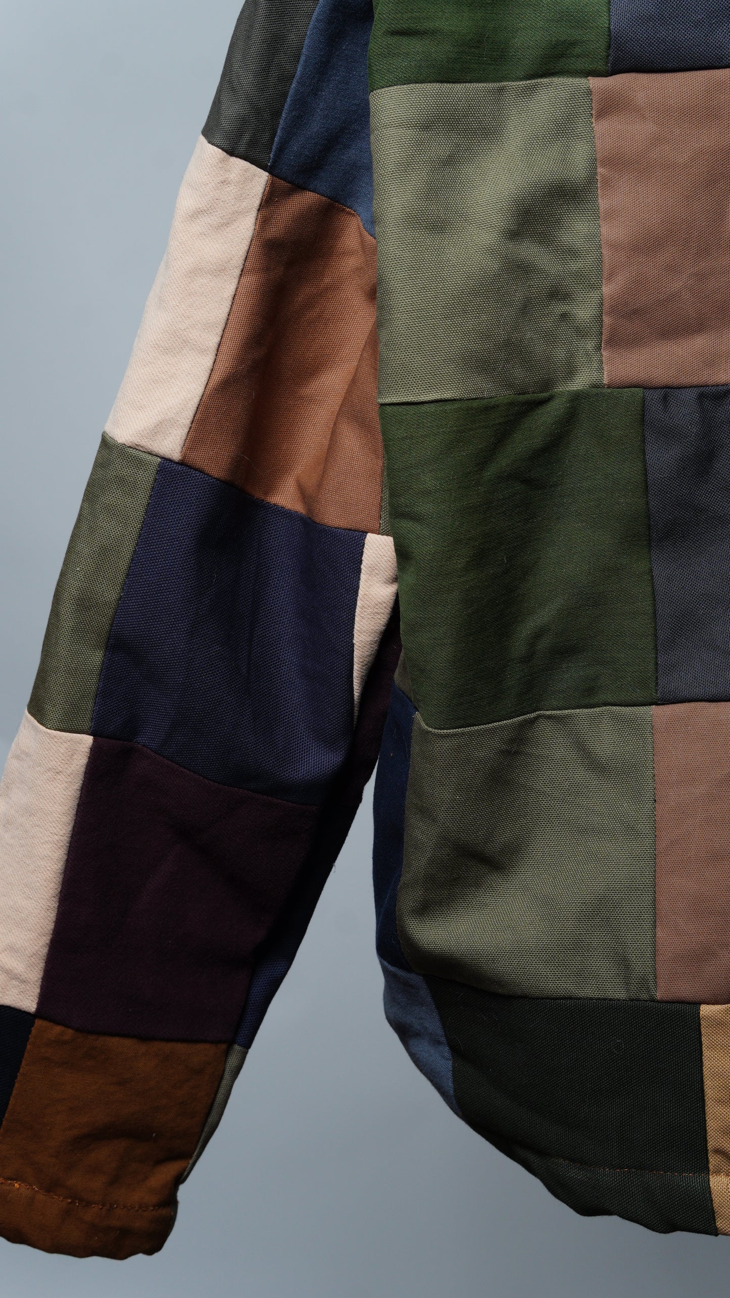 Upcycled Patchwork Jacket Size S