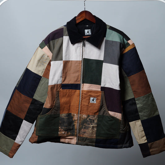 Upcycled Patchwork Jacket Size L