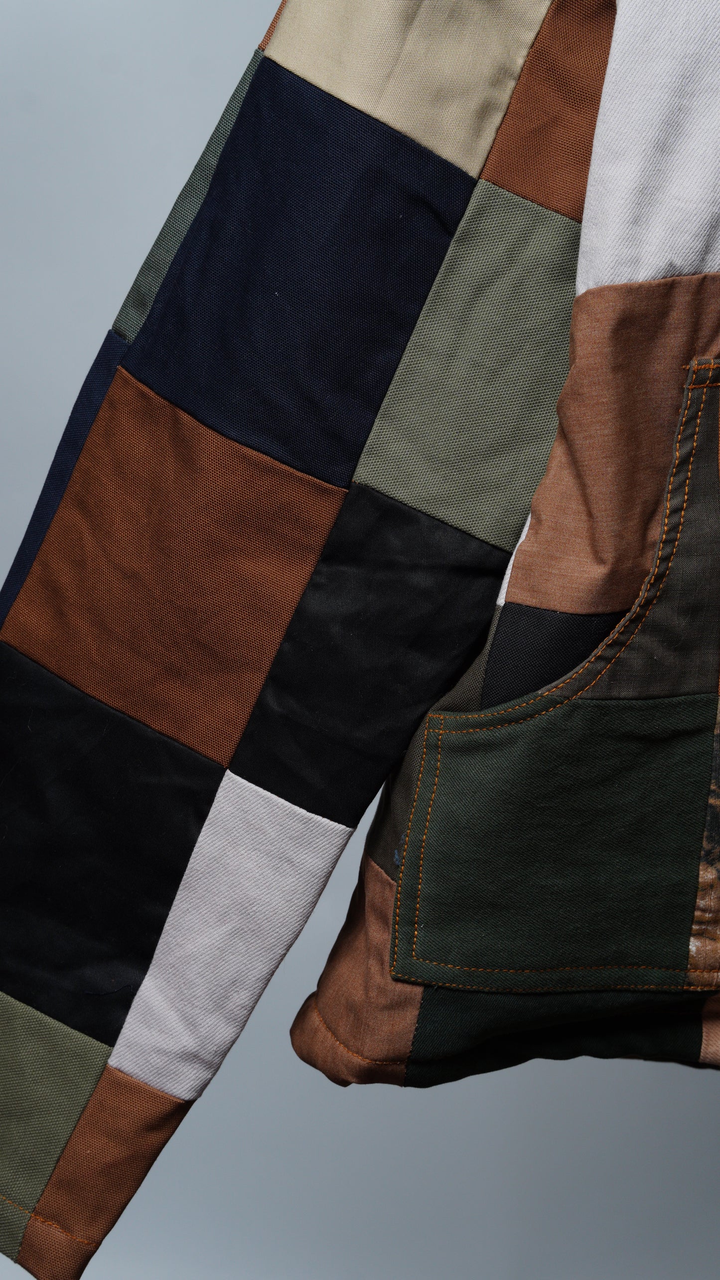 Upcycled Patchwork Jacket Size L