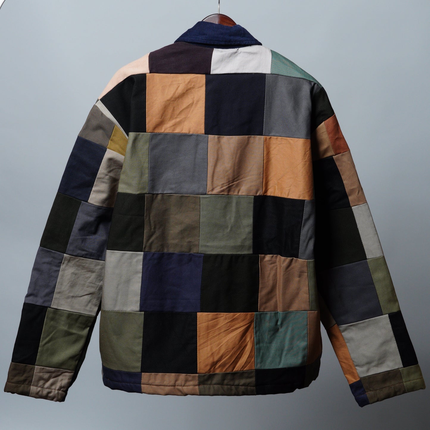 Upcycled Patchwork Jacket Size XL