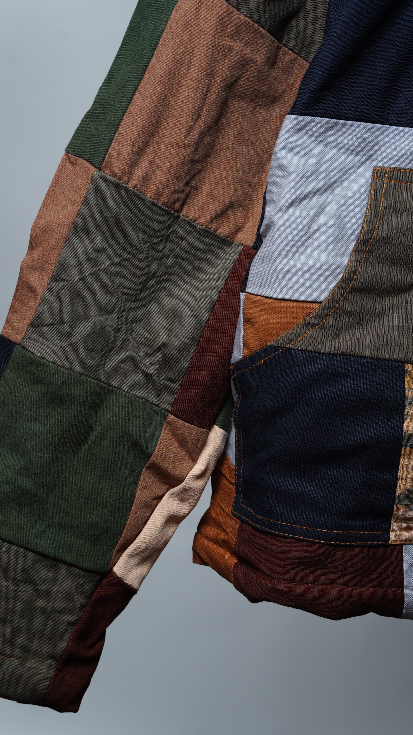 Upcycled Patchwork Jacket Size M