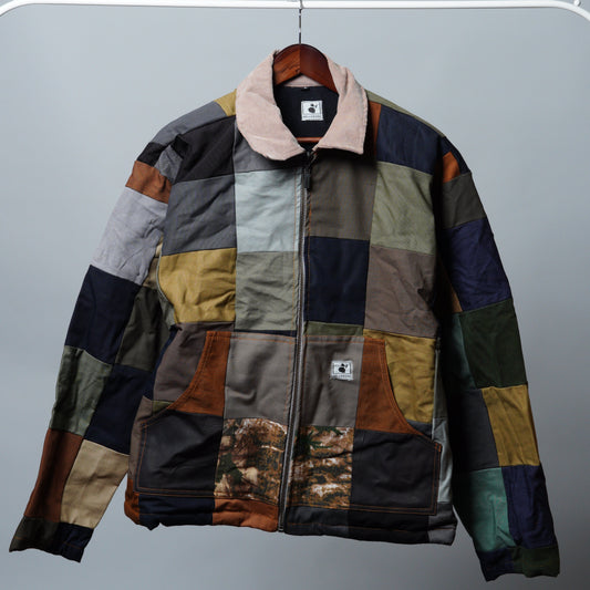 Upcycled Patchwork Jacket Size L