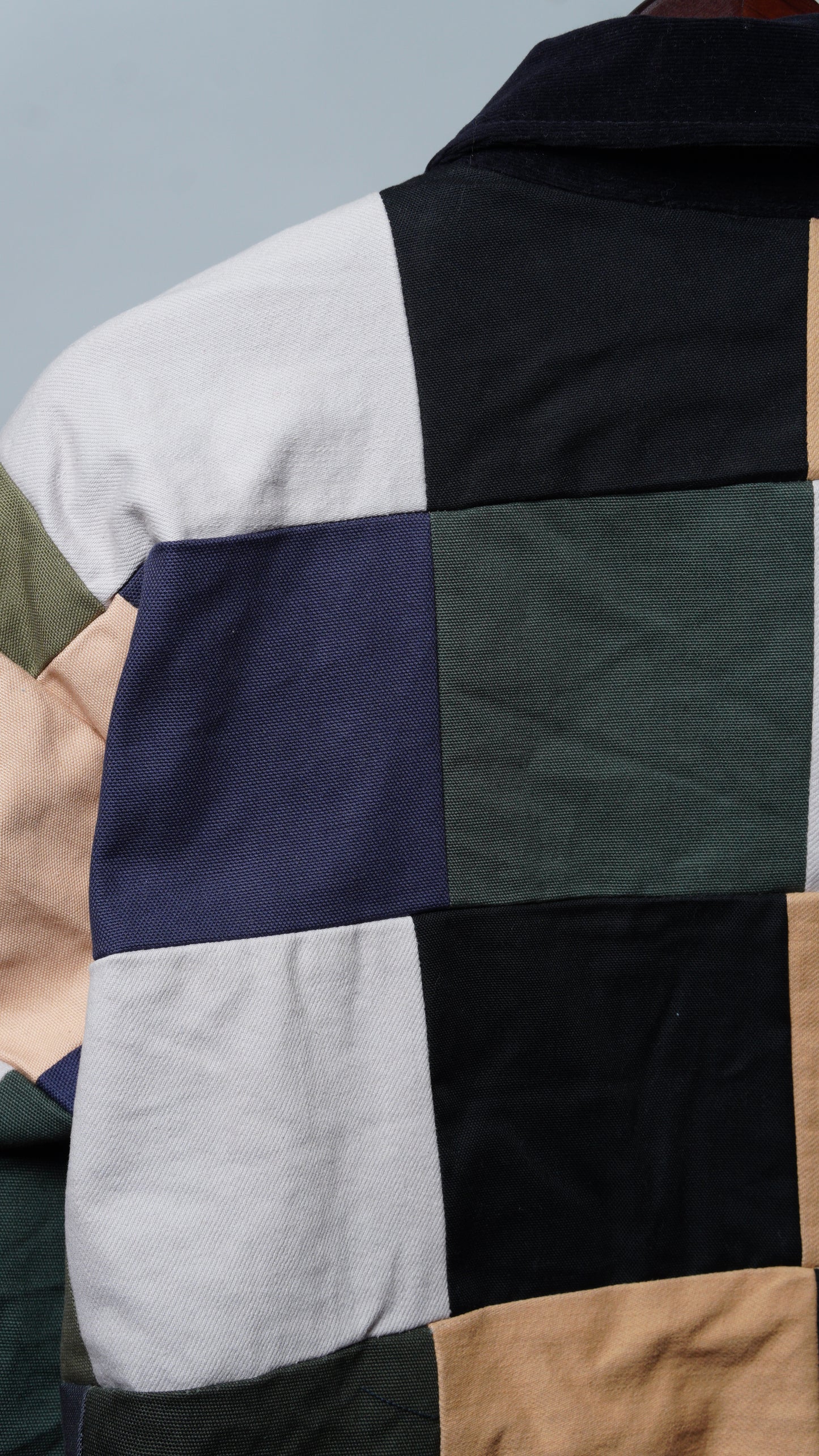 Upcycled Patchwork Jacket Size L