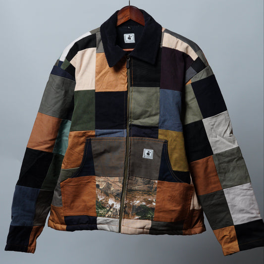 Upcycled Patchwork Jacket Size L