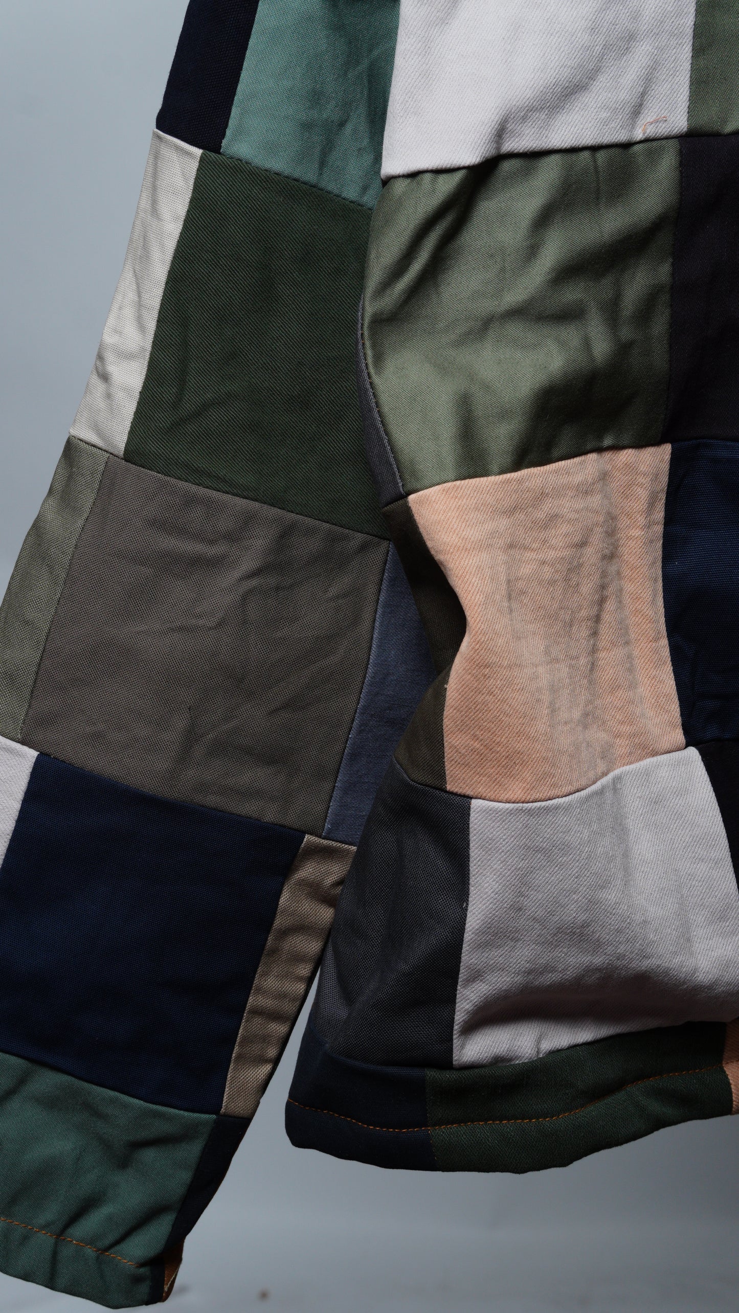 Upcycled Patchwork Jacket Size L