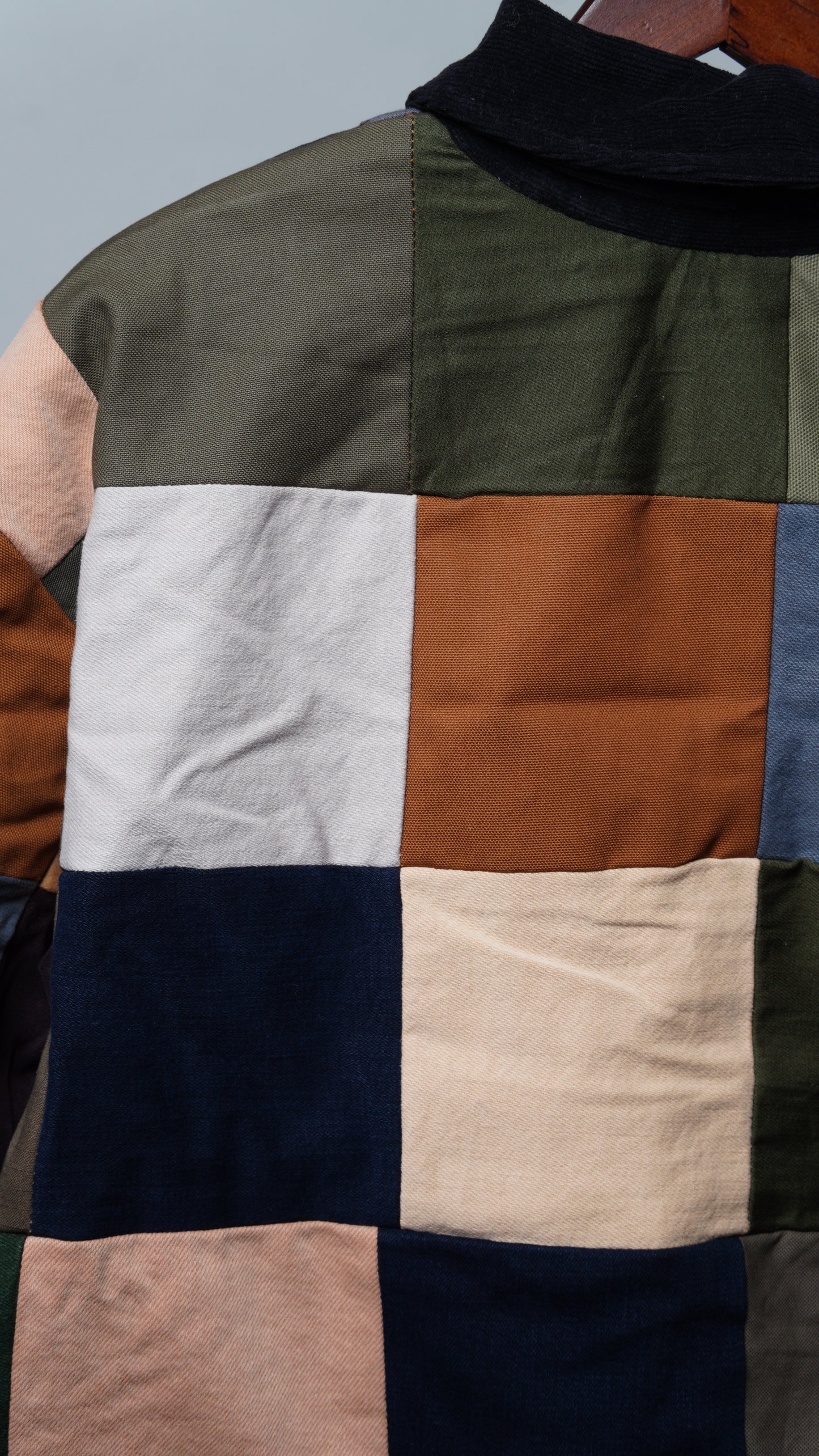 Upcycled Patchwork Jacket Size L