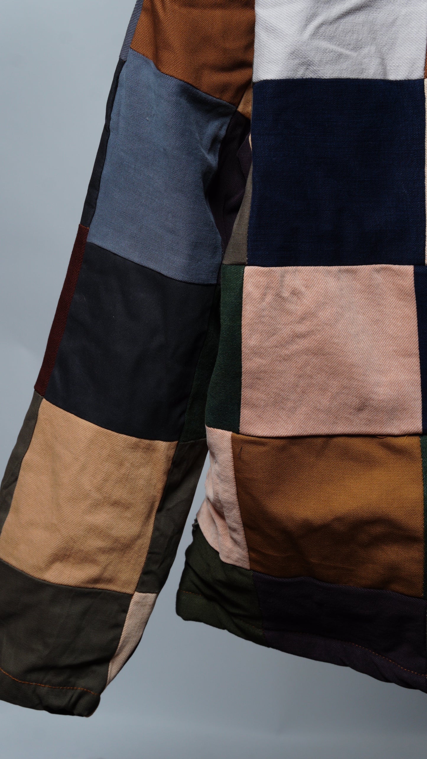 Upcycled Patchwork Jacket Size L