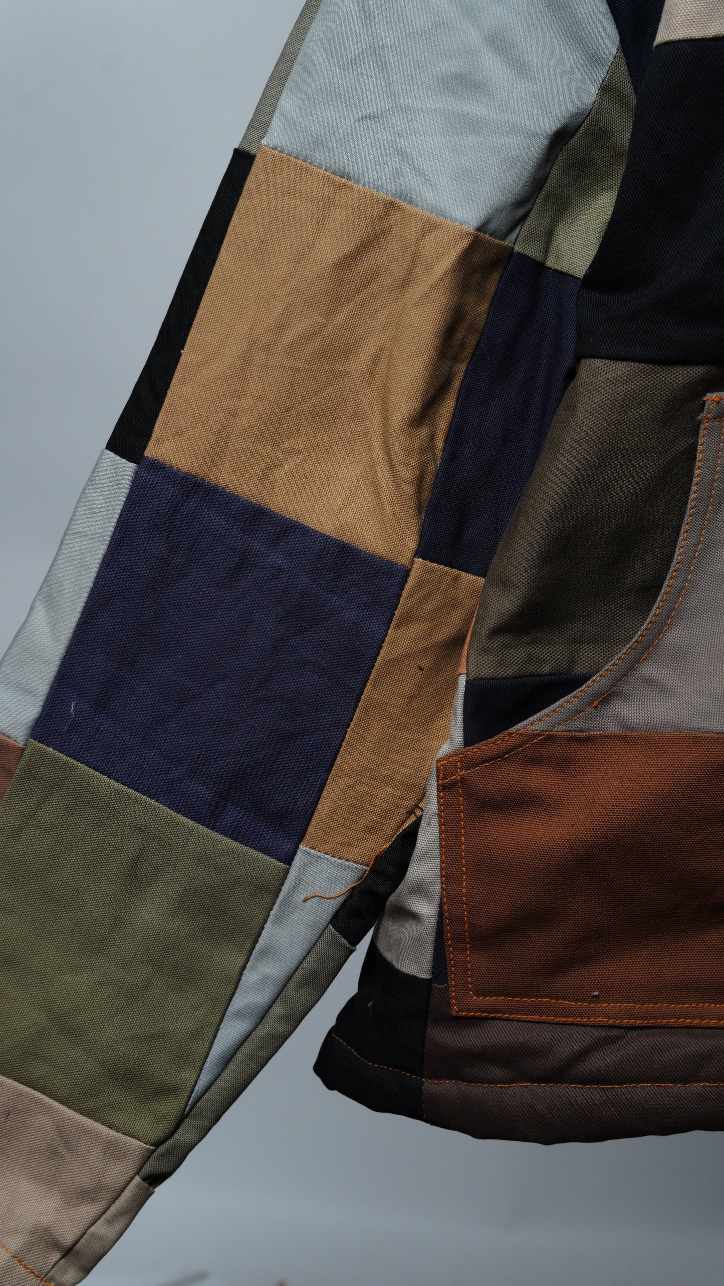 Upcycled Patchwork Jacket Size L