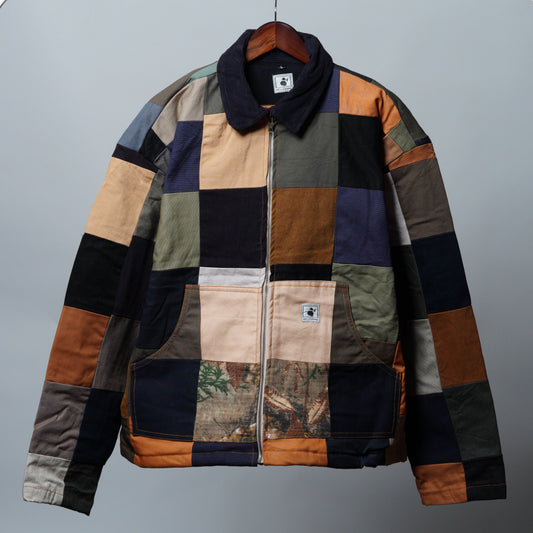 Upcycled Patchwork Jacket Size L