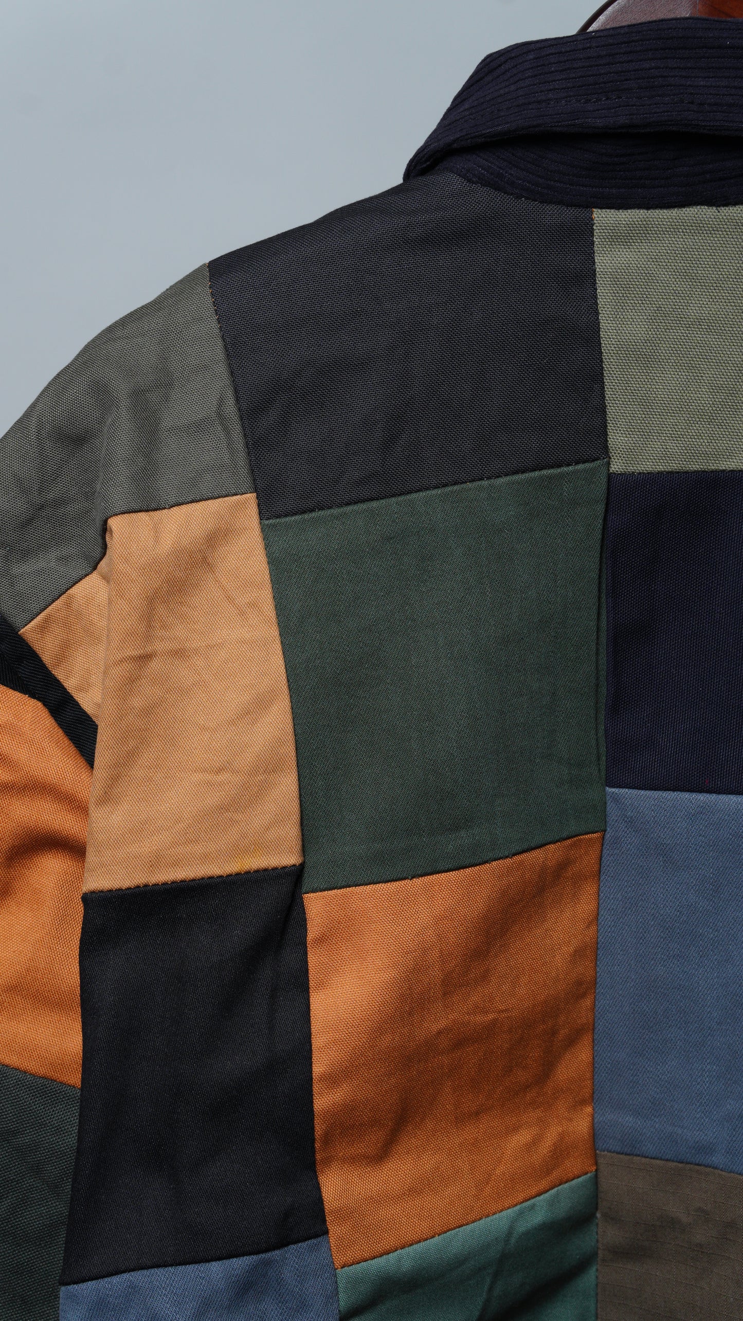 Upcycled Patchwork Jacket Size L