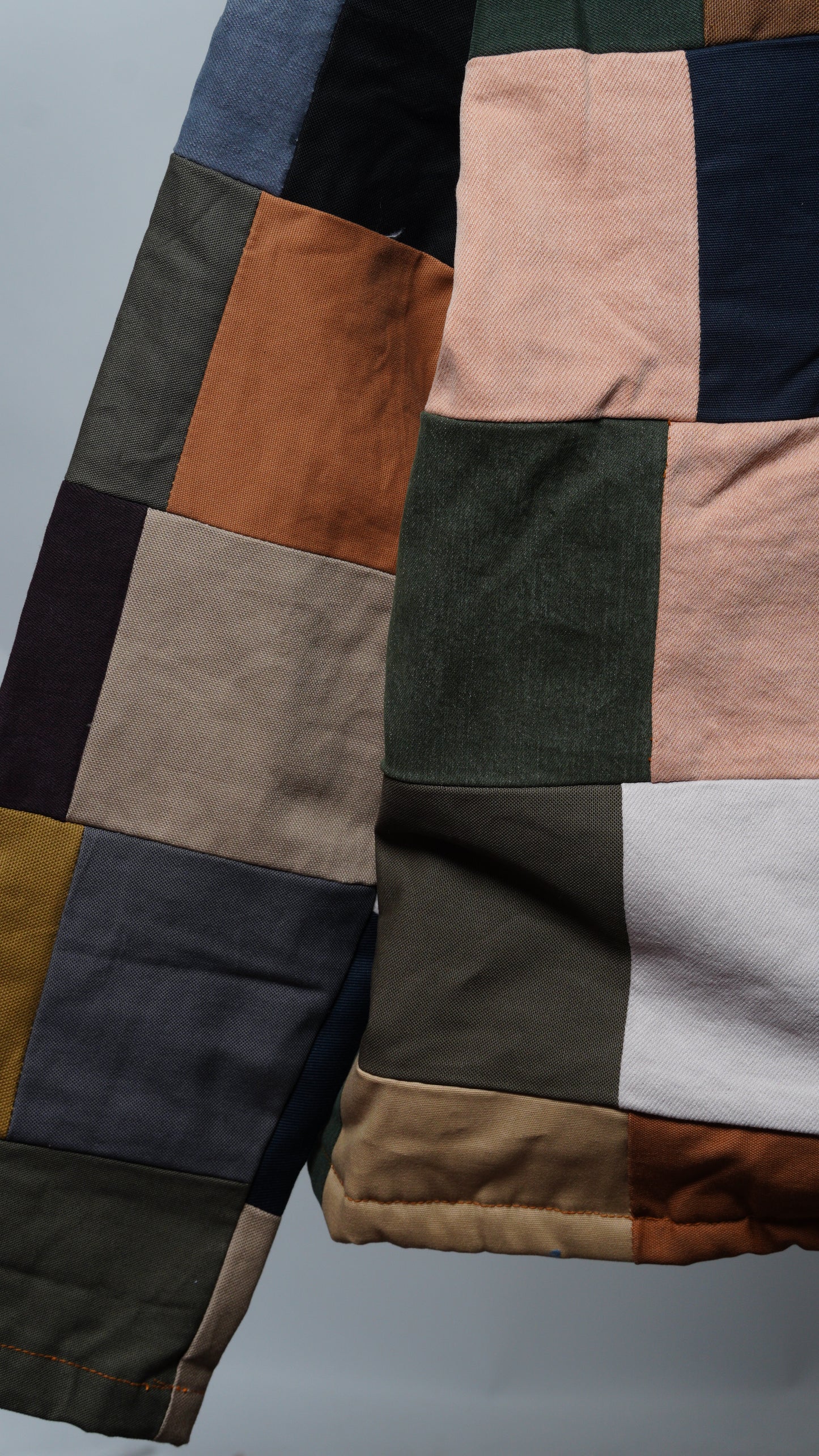 Upcycled Patchwork Jacket Size L