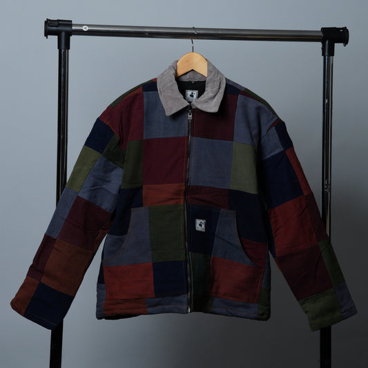 Upcycled Patchwork Jacket Size S