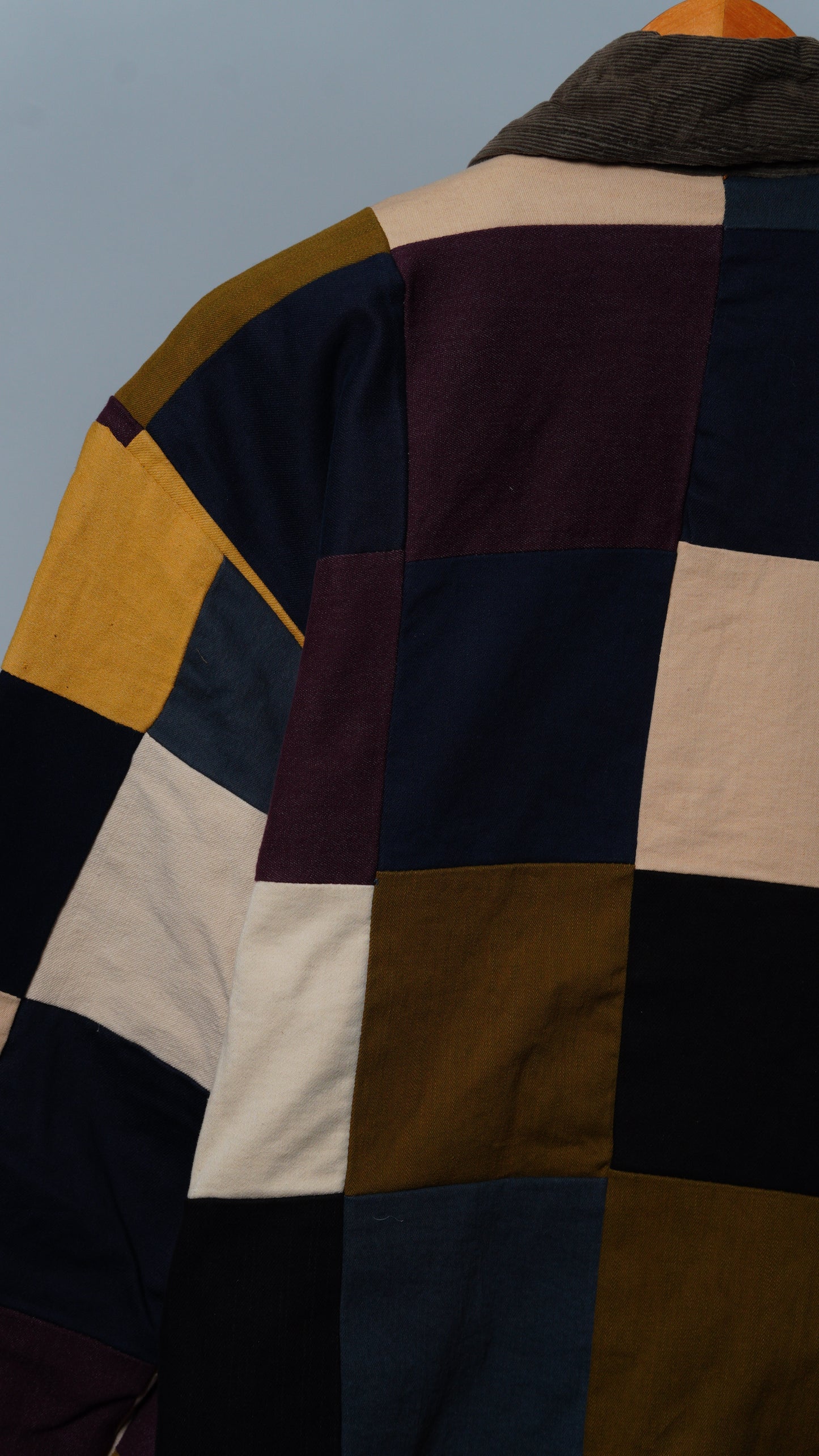Upcycled Patchwork Jacket Size XS