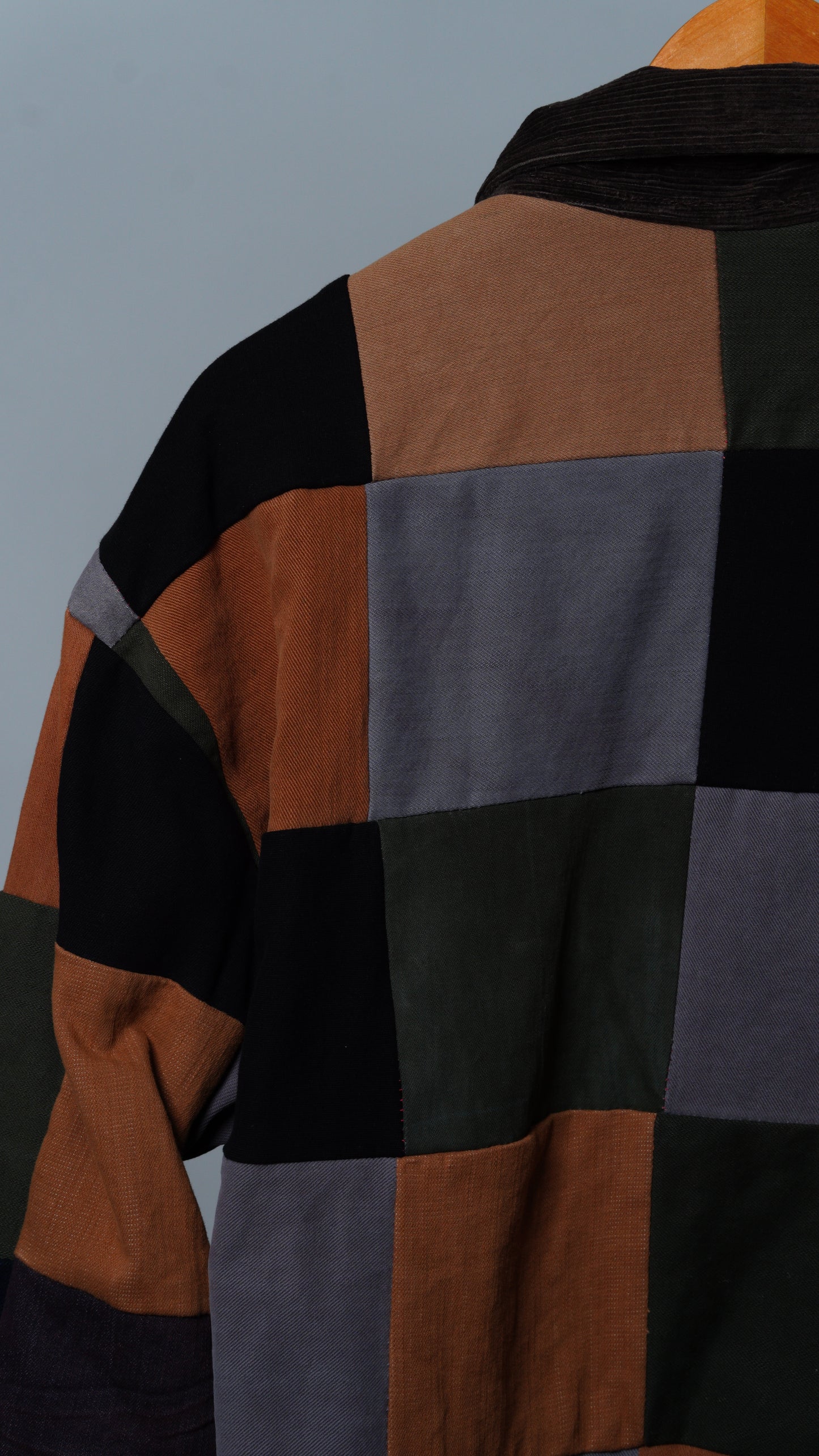 Upcycled Patchwork Jacket Size S