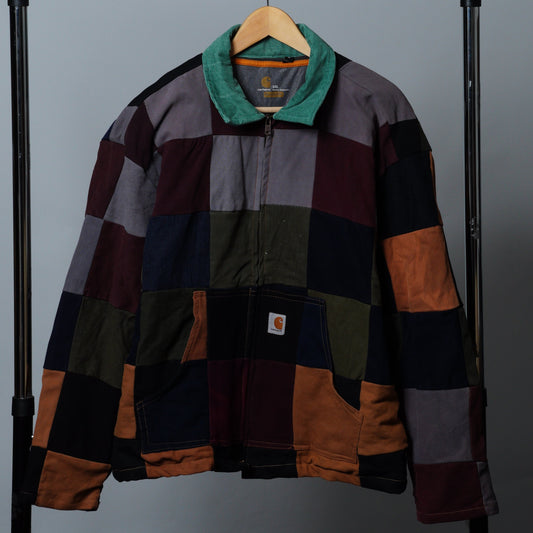 Upcycled Patchwork Jacket Size S
