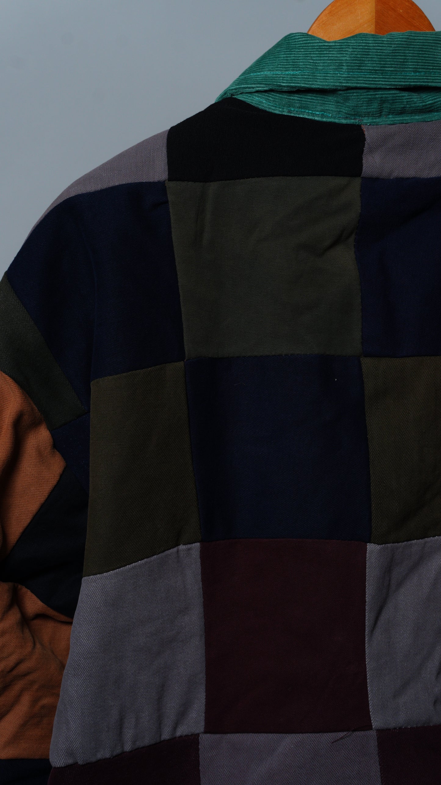 Upcycled Patchwork Jacket Size S