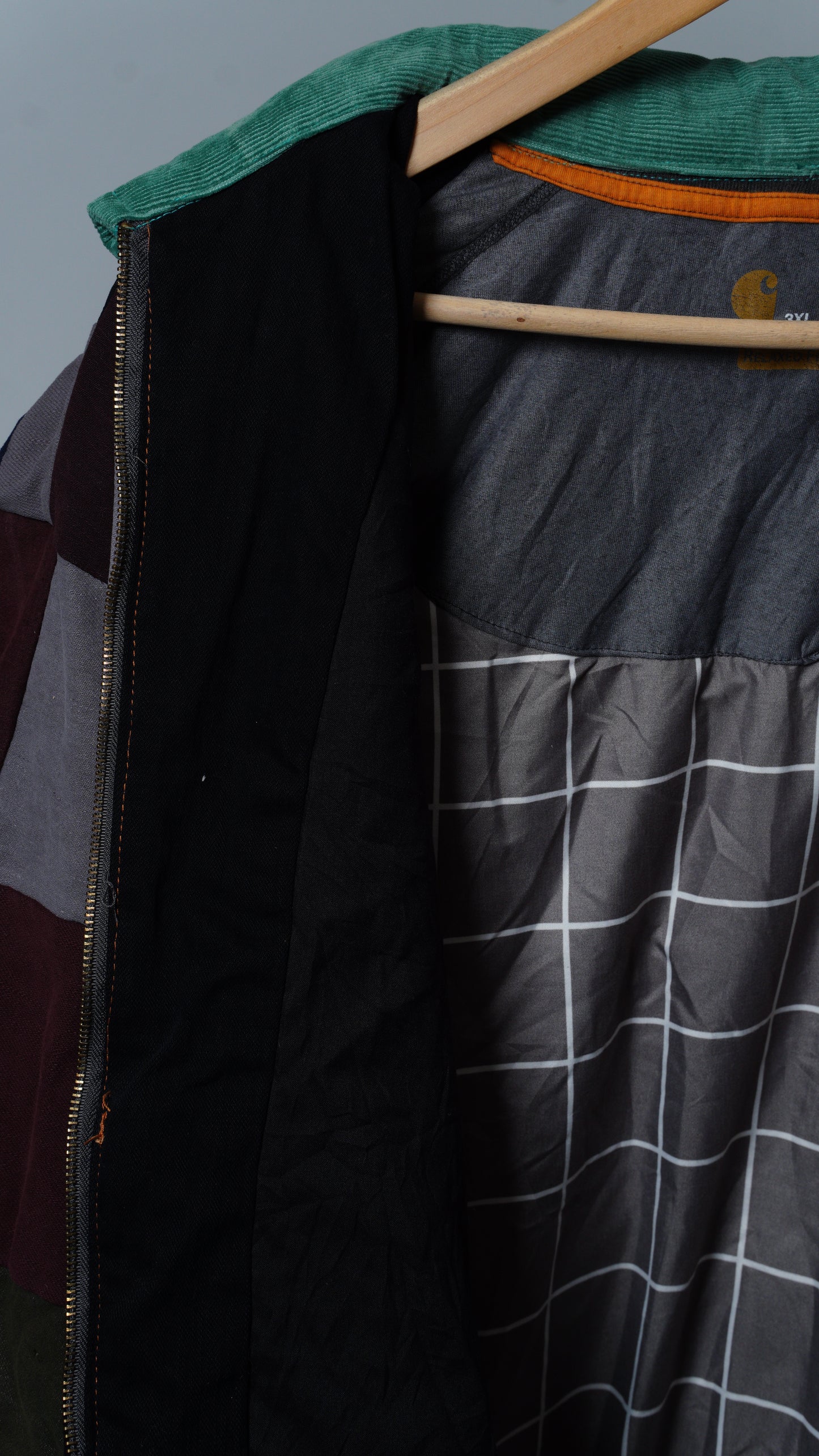 Upcycled Patchwork Jacket Size S