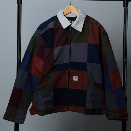 Upcycled Patchwork Jacket Size M