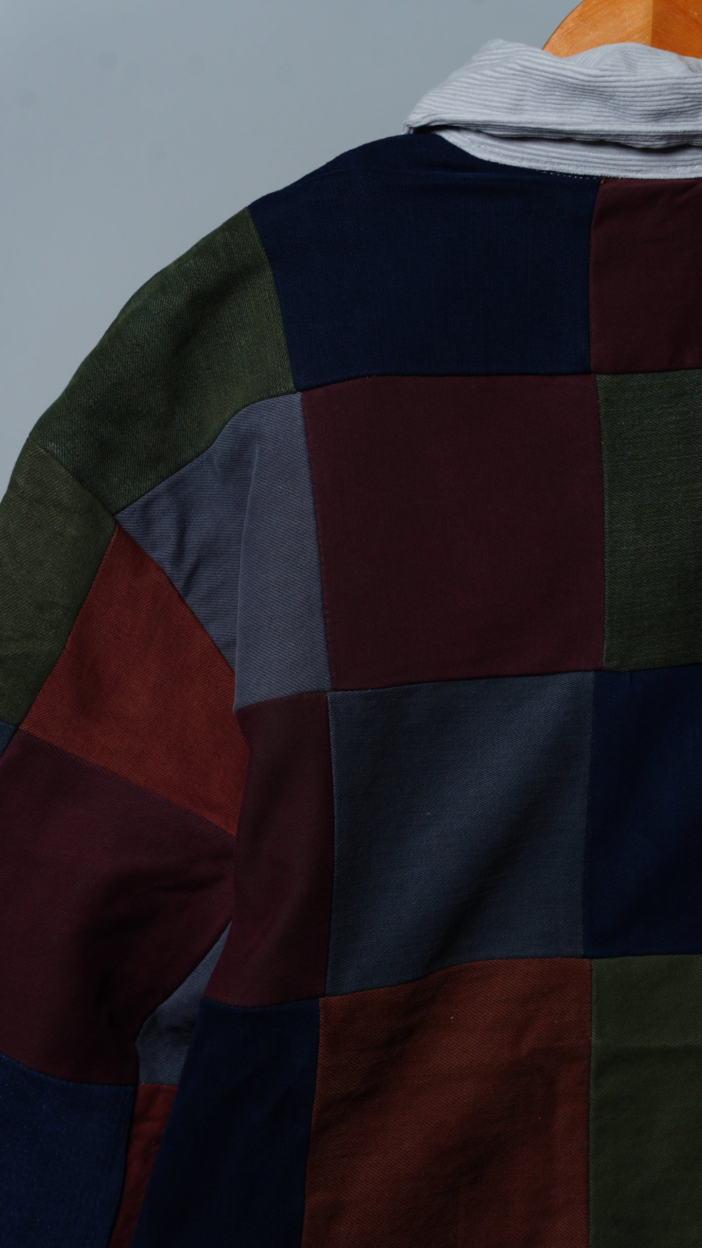 Upcycled Patchwork Jacket Size M