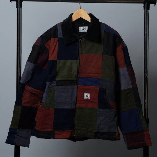 Upcycled Patchwork Jacket Size M