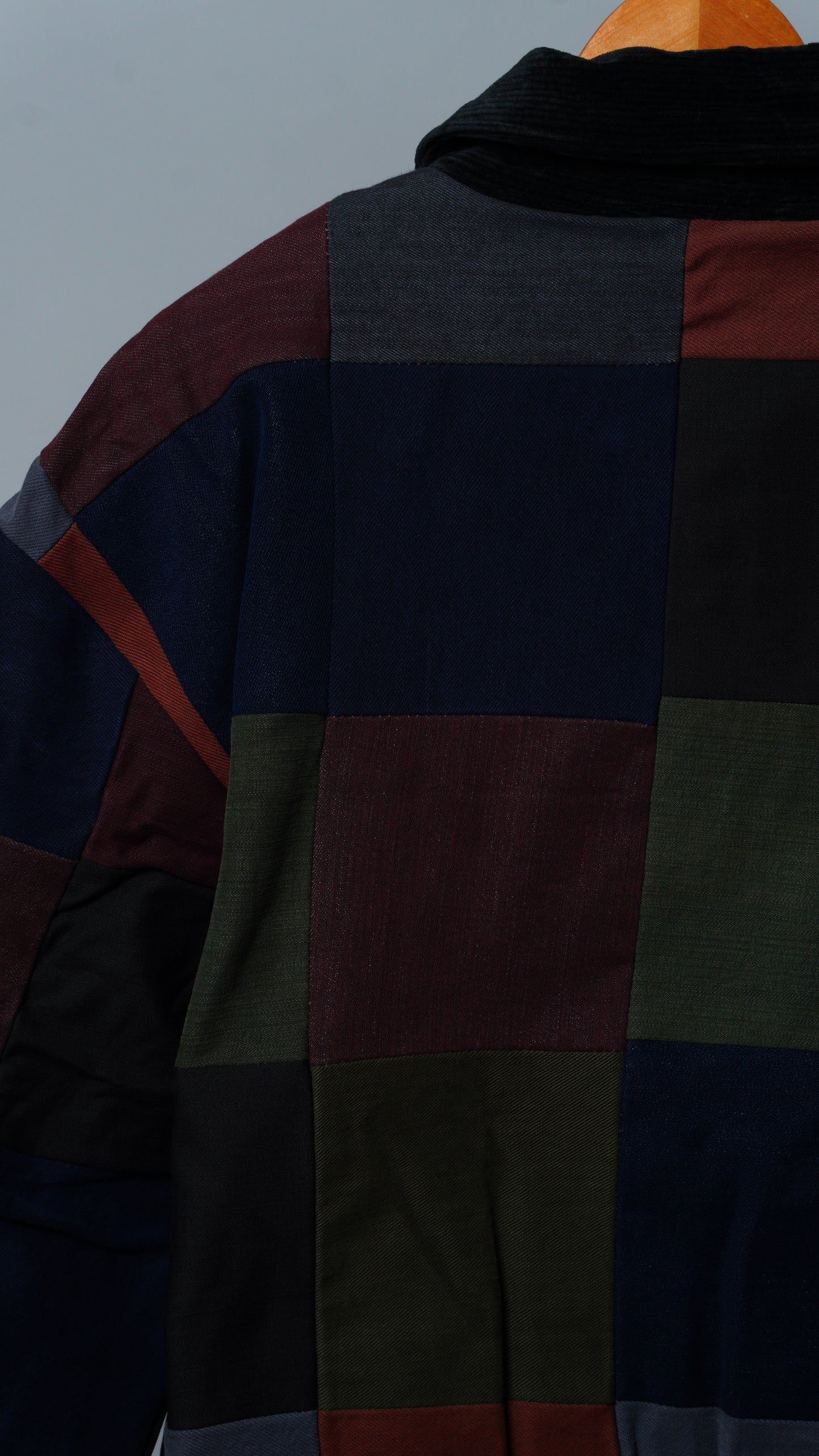 Upcycled Patchwork Jacket Size M
