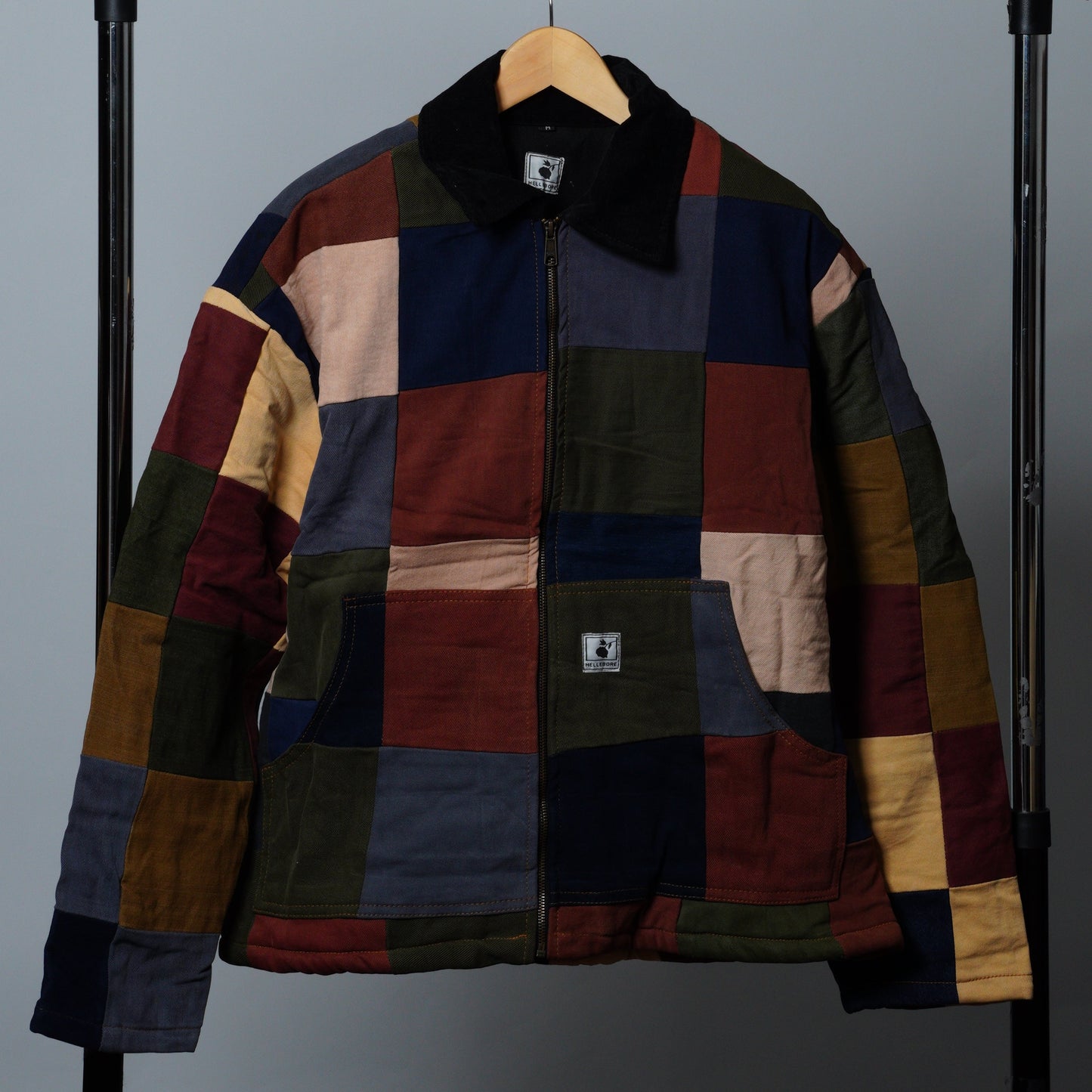 Upcycled Patchwork Jacket Size M