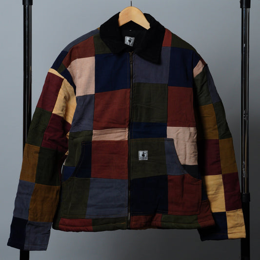 Upcycled Patchwork Jacket Size M