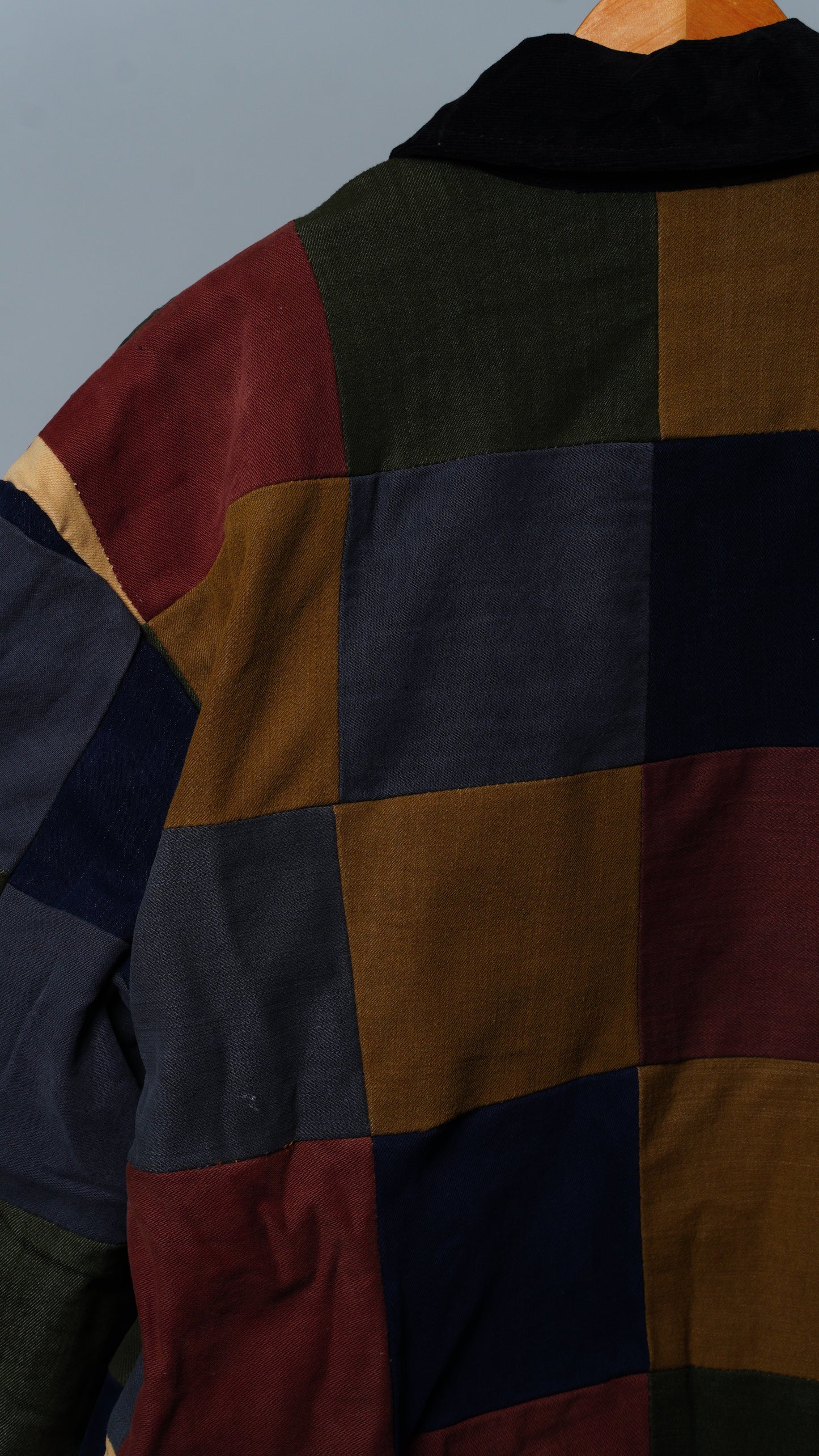 Upcycled Patchwork Jacket Size M