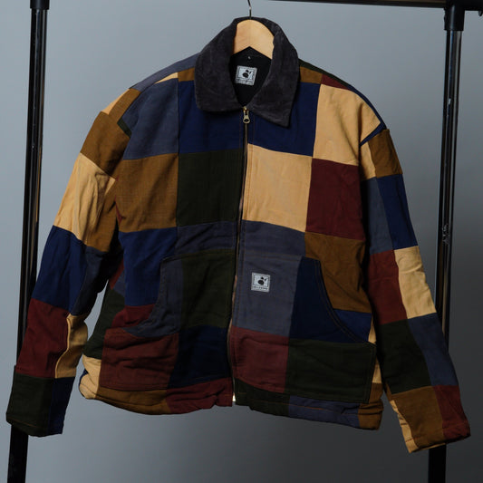 Upcycled Patchwork Jacket Size S