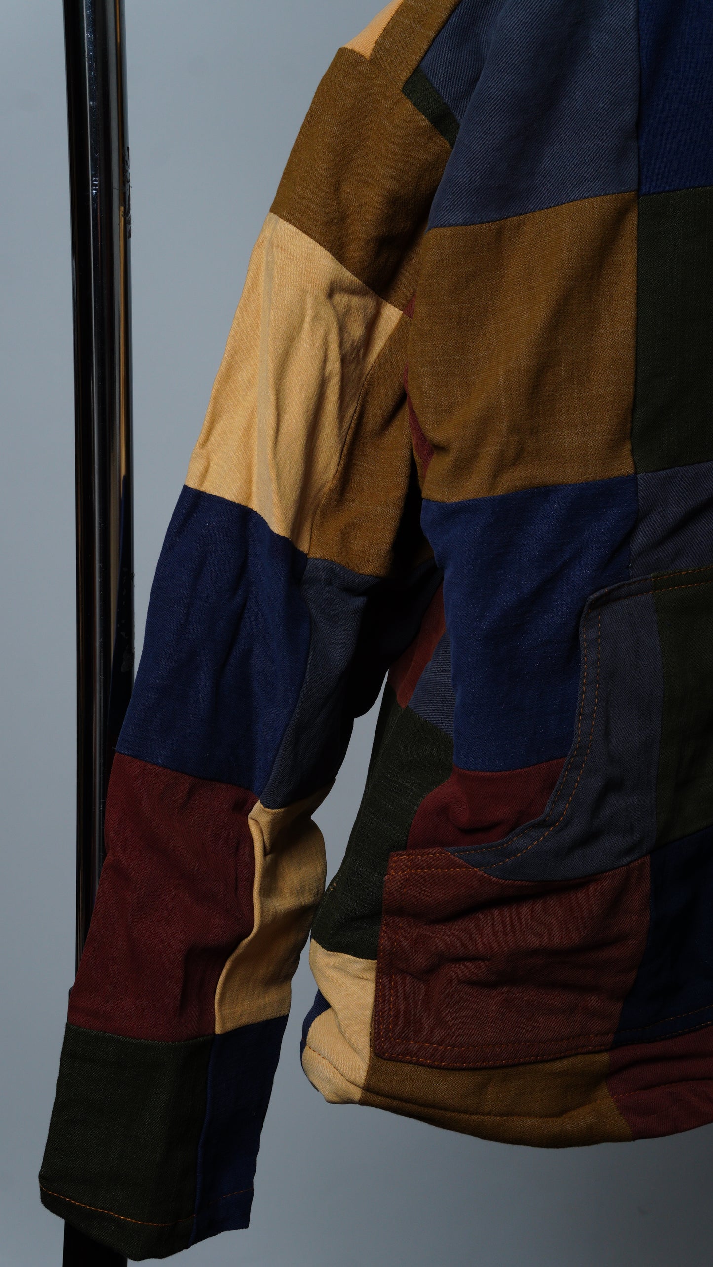Upcycled Patchwork Jacket Size S