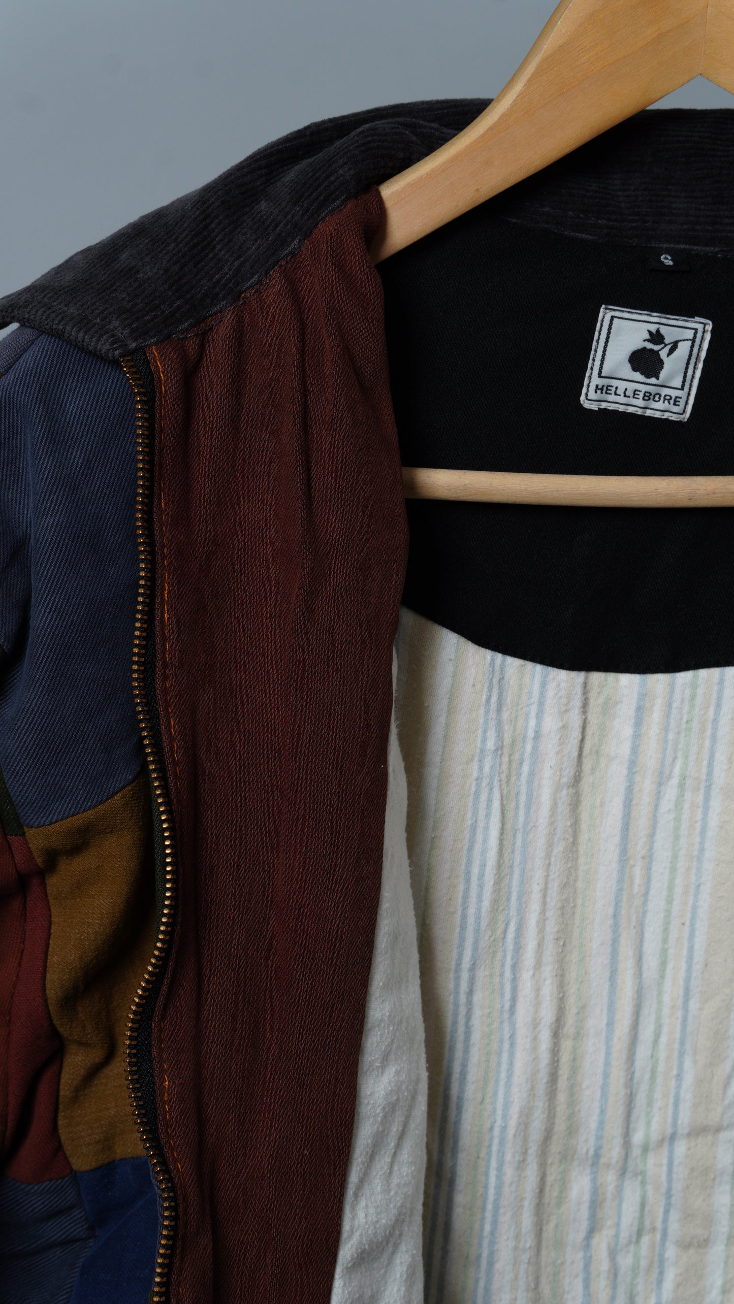 Upcycled Patchwork Jacket Size S
