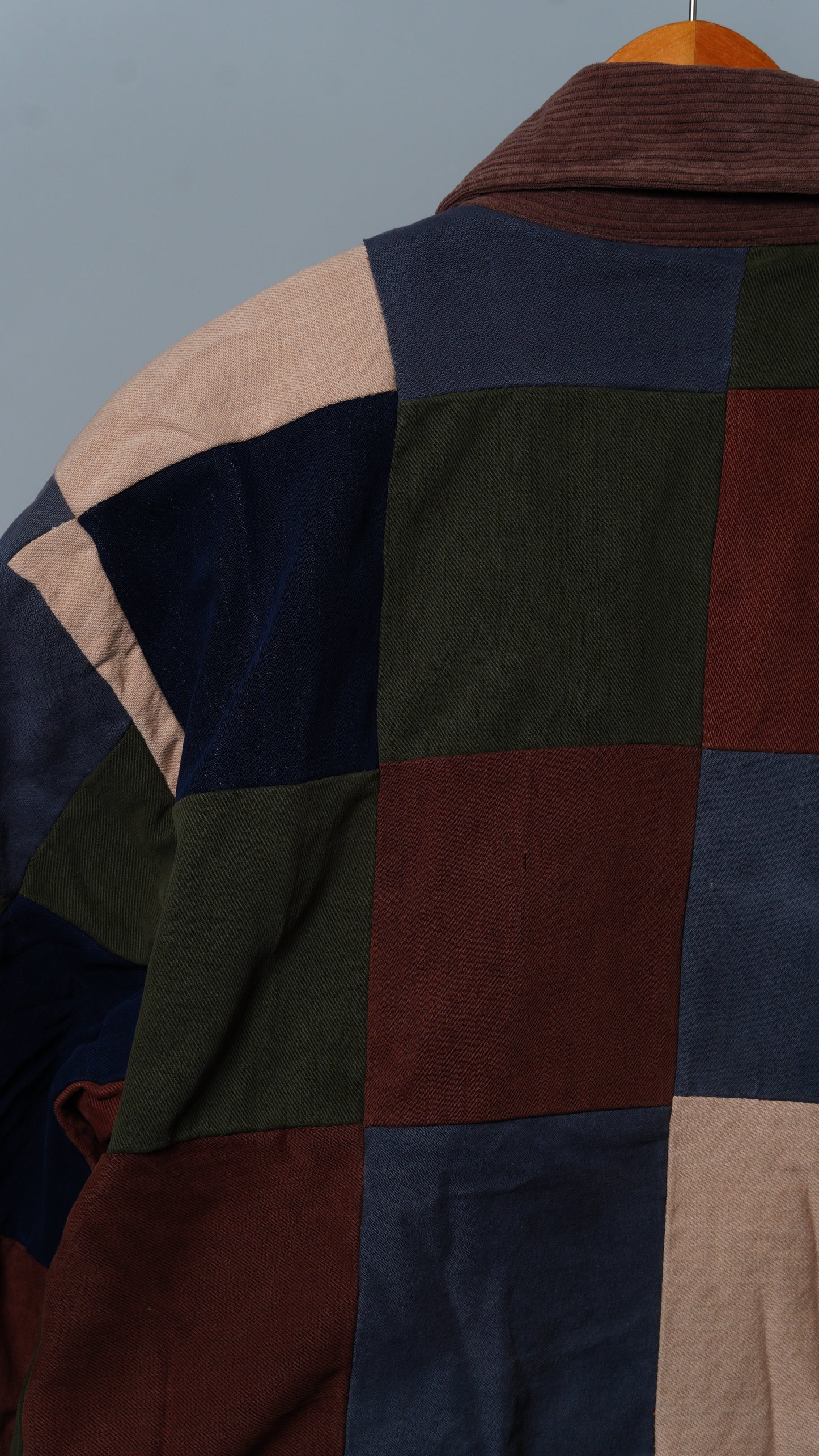 Upcycled Patchwork Jacket Size L
