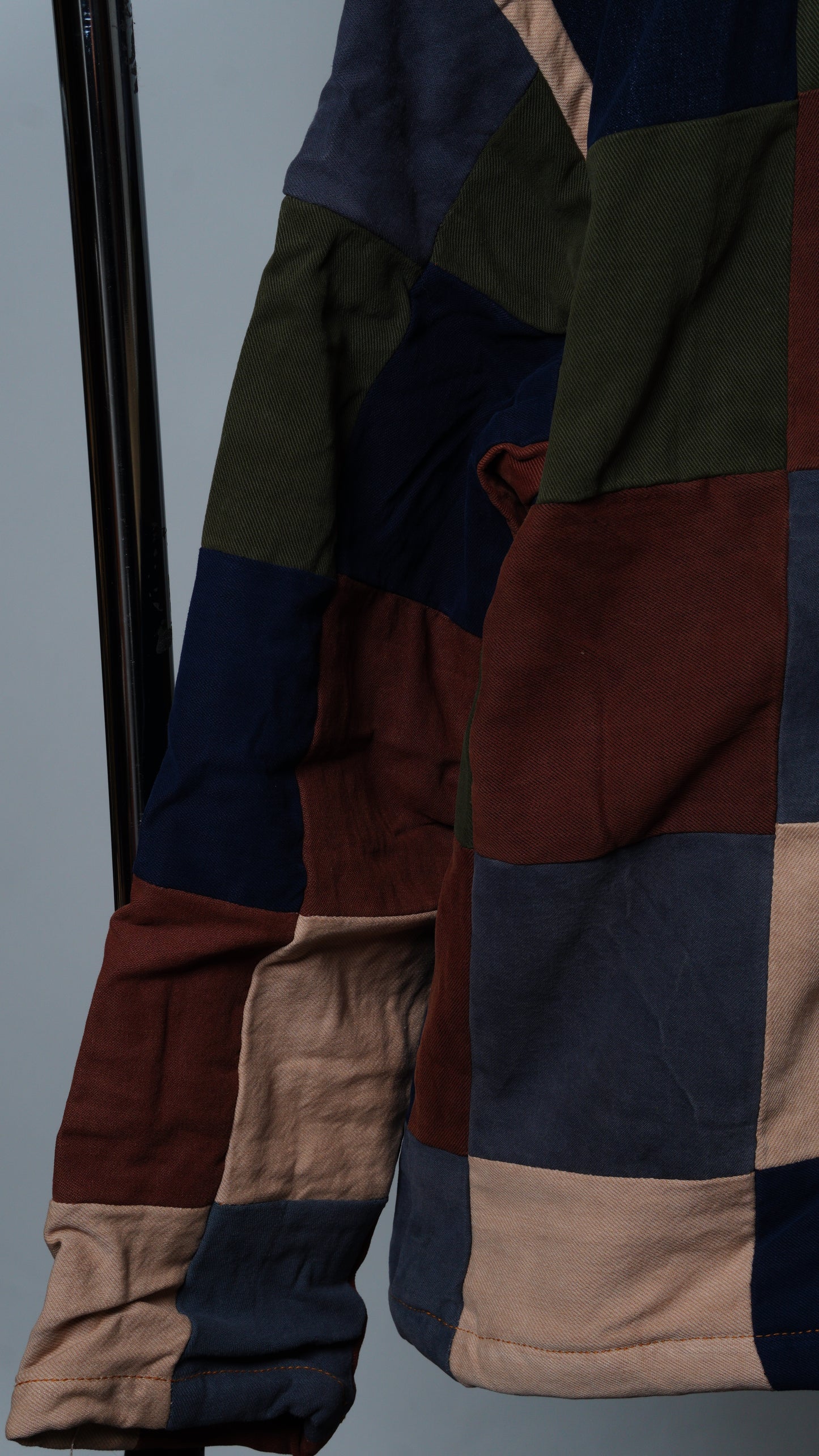 Upcycled Patchwork Jacket Size L