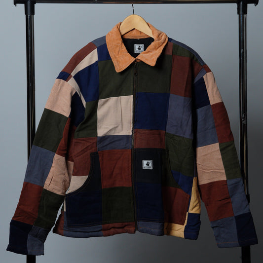 Upcycled Patchwork Jacket Size L