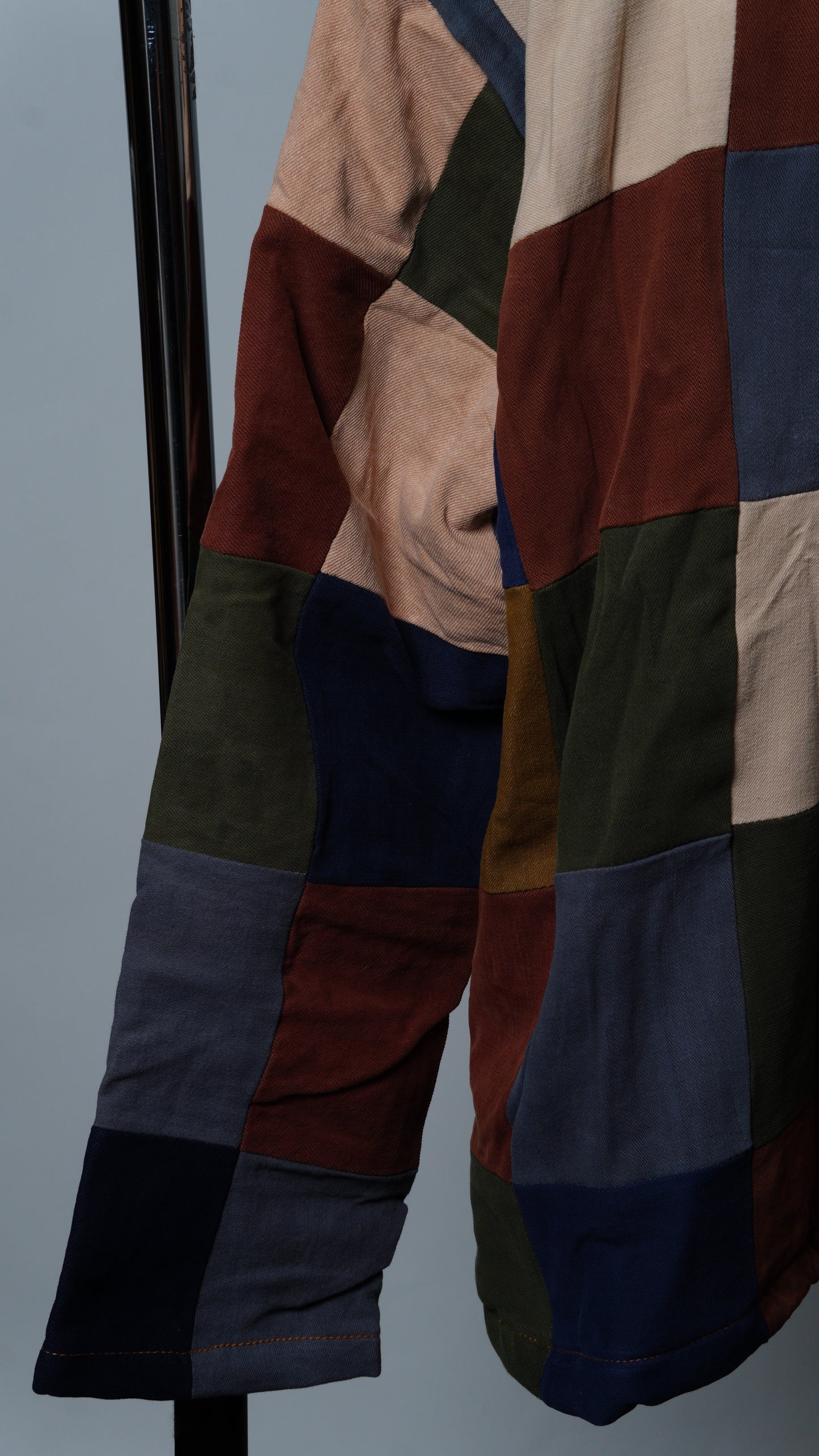 Upcycled Patchwork Jacket Size L