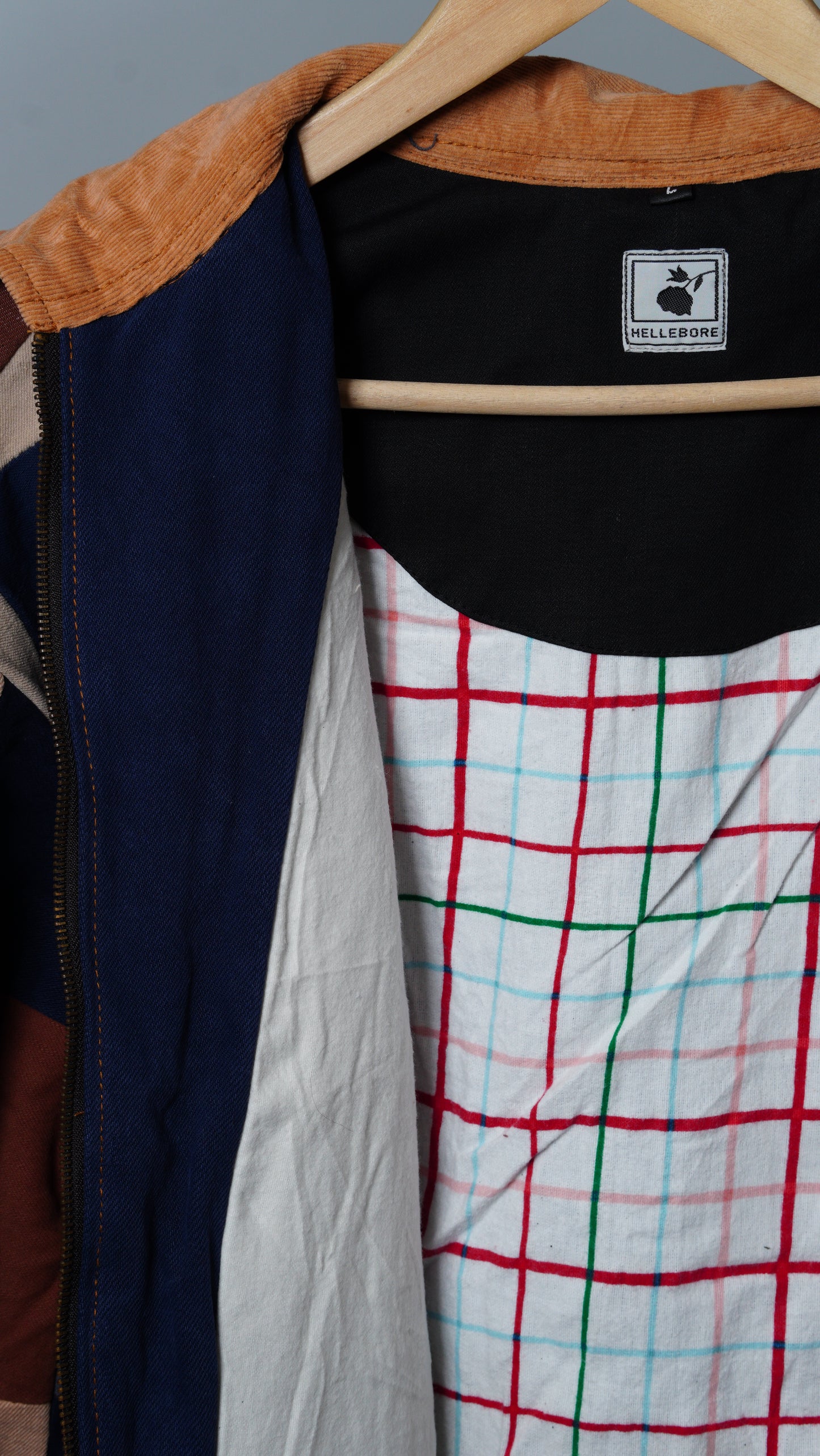 Upcycled Patchwork Jacket Size L