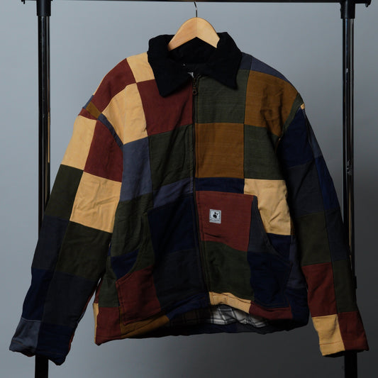 Upcycled Patchwork Jacket Size L