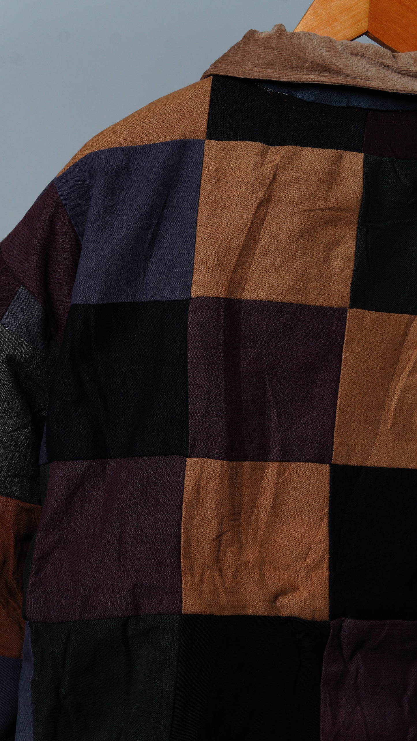Upcycled Patchwork Jacket Size L