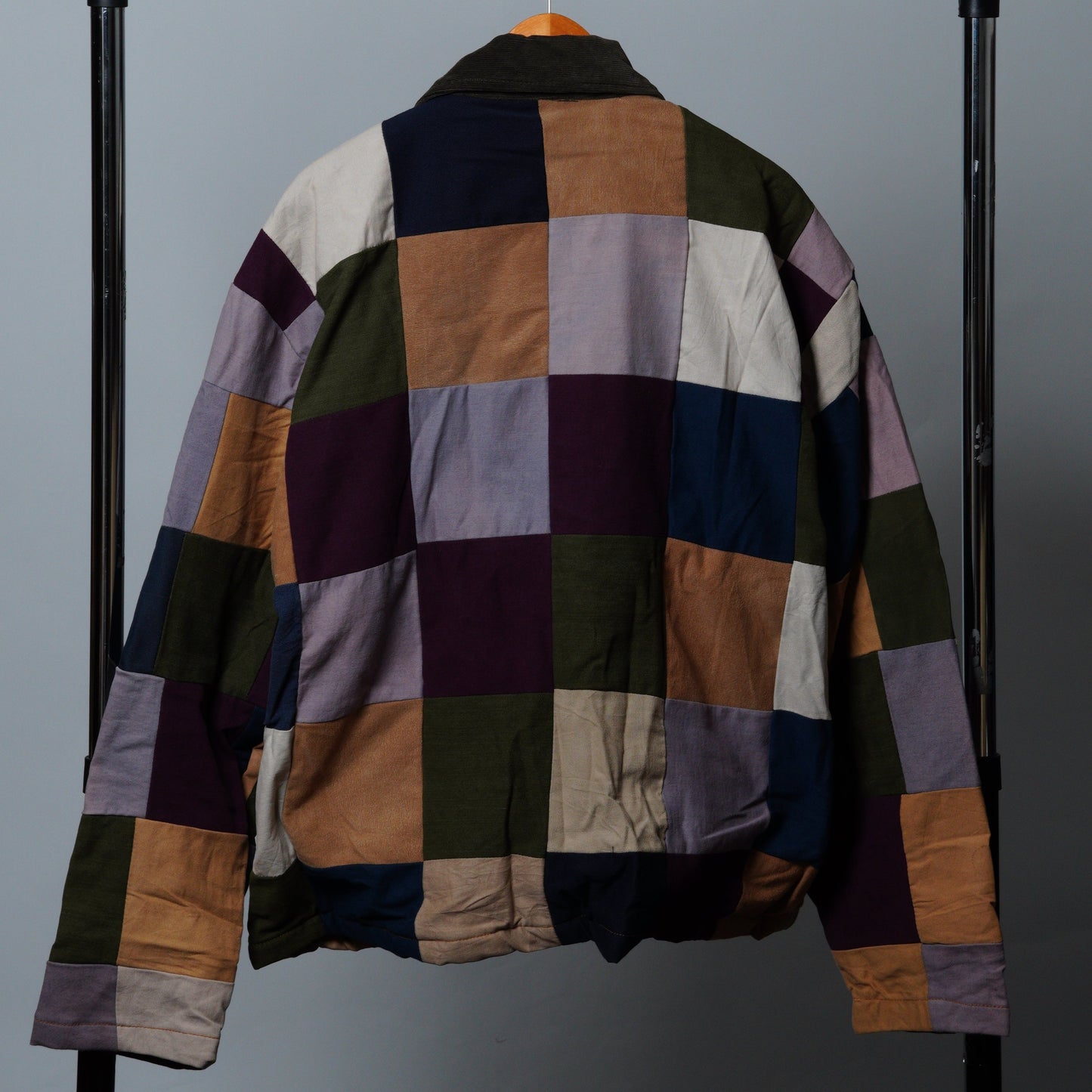 Upcycled Patchwork Jacket Size XL