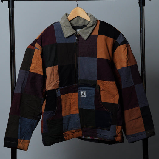 Upcycled Patchwork Jacket Size M