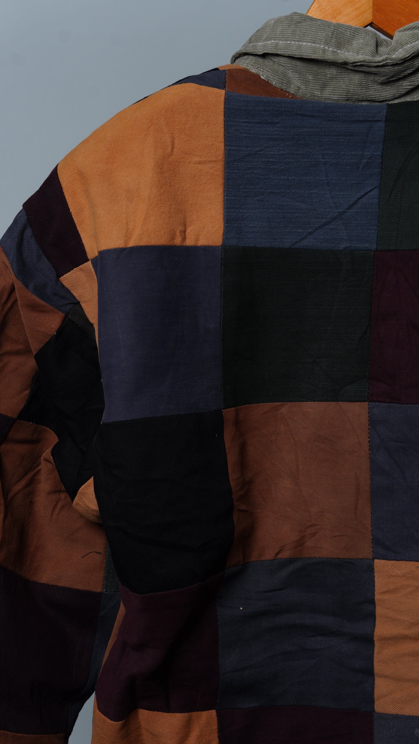 Upcycled Patchwork Jacket Size M